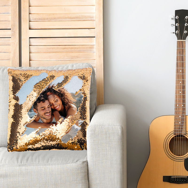 Sequin Pillow Cover
